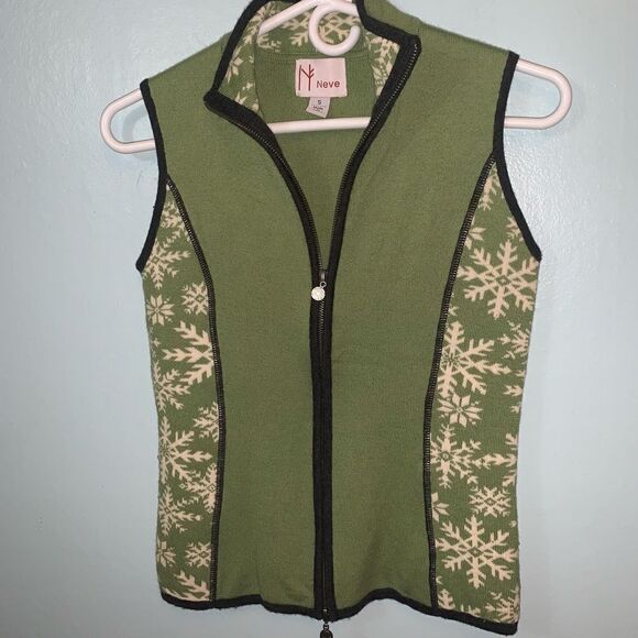 Neve Wool Sweater Vest Small - Picture 5 of 5